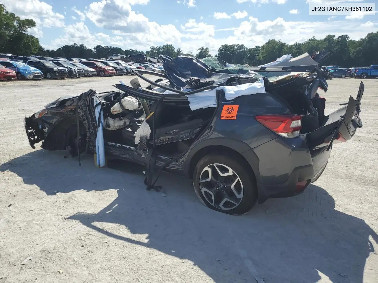 2019 Subaru Crosstrek Limited VIN: JF2GTANC7KH361102 Lot: 56679245