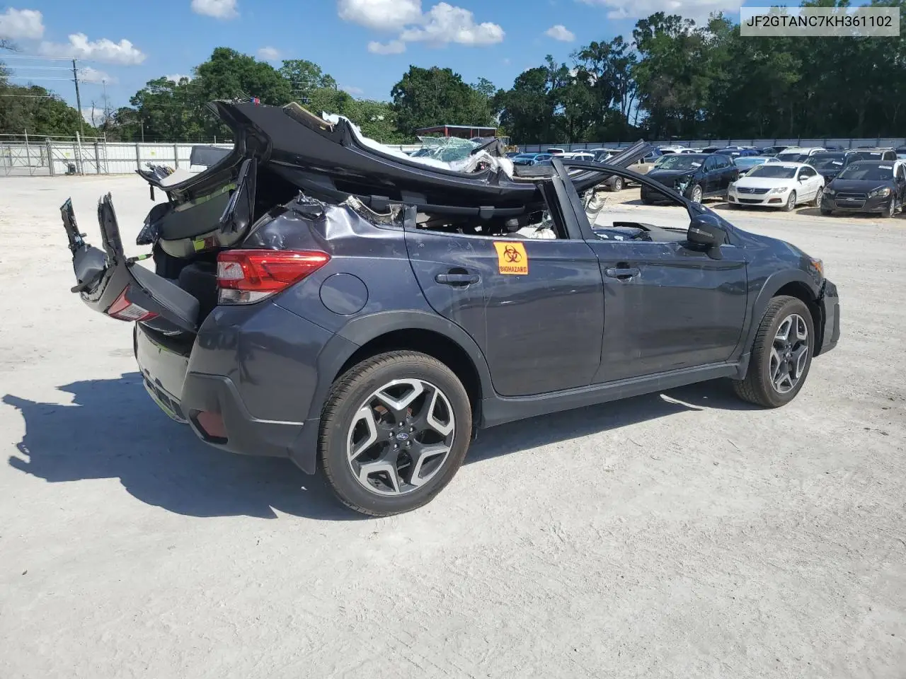 2019 Subaru Crosstrek Limited VIN: JF2GTANC7KH361102 Lot: 56679245