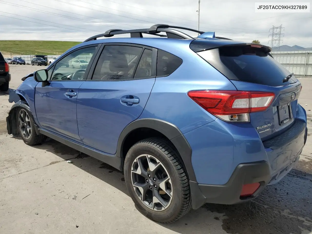 2019 Subaru Crosstrek Premium VIN: JF2GTACC9KH327889 Lot: 56737185