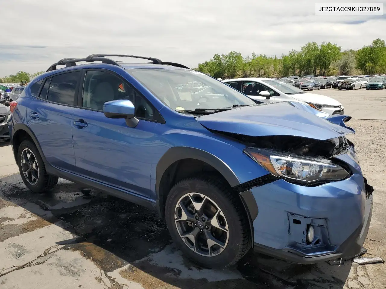2019 Subaru Crosstrek Premium VIN: JF2GTACC9KH327889 Lot: 56737185