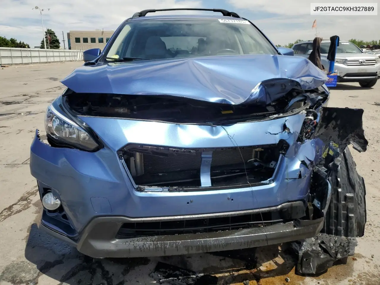 2019 Subaru Crosstrek Premium VIN: JF2GTACC9KH327889 Lot: 56737185