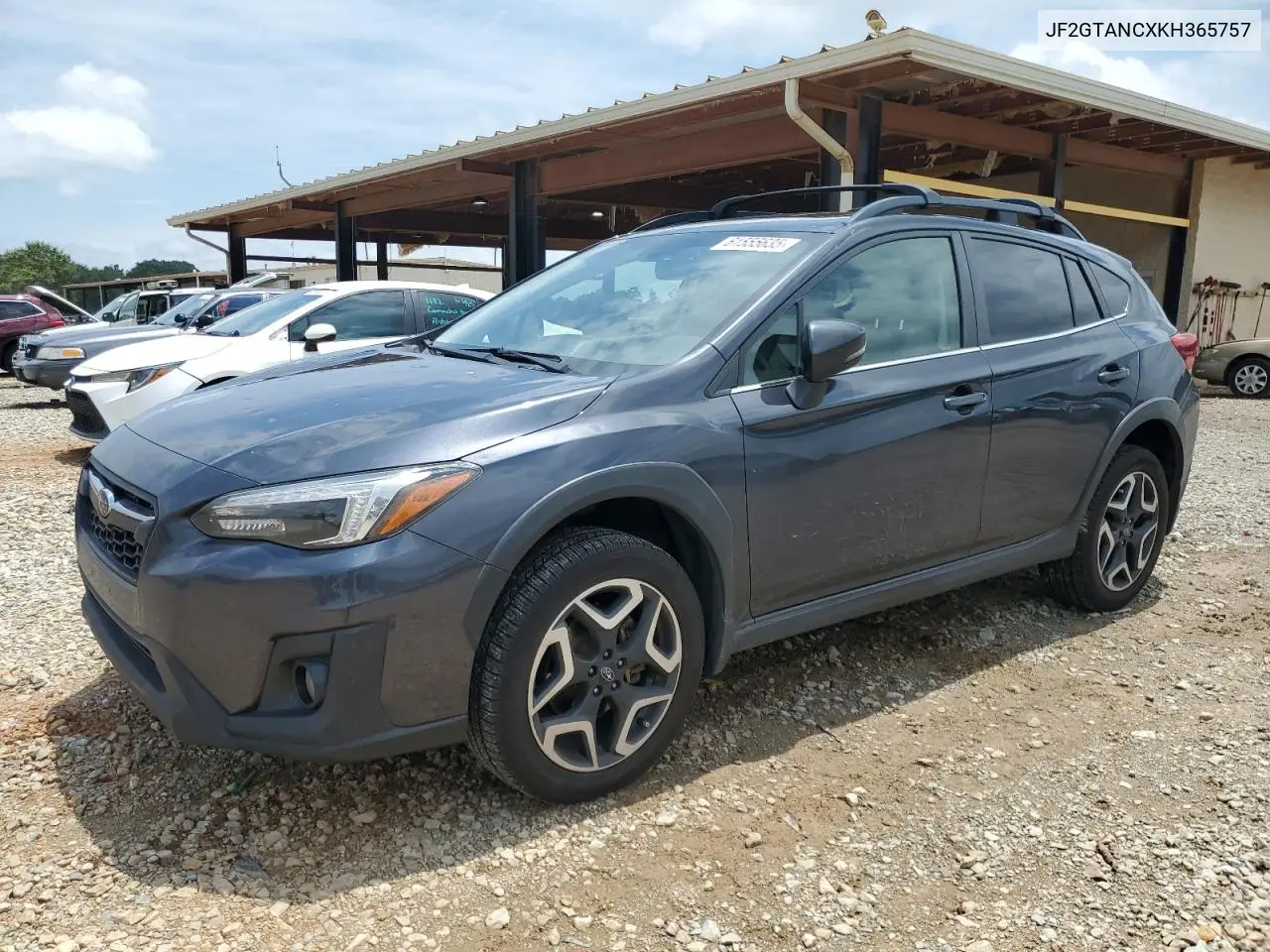 2019 Subaru Crosstrek Limited VIN: JF2GTANCXKH365757 Lot: 61555635