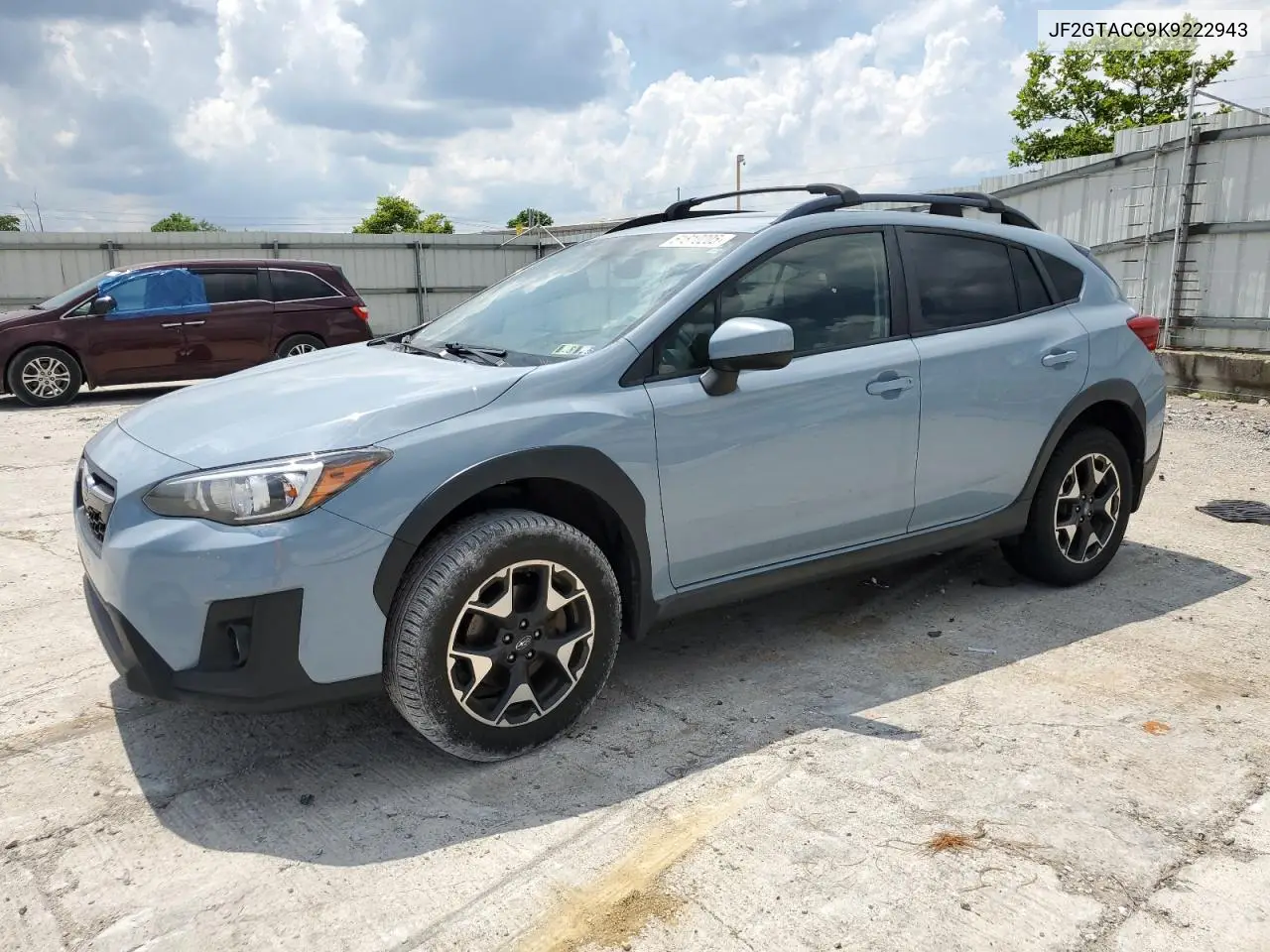 2019 Subaru Crosstrek Premium VIN: JF2GTACC9K9222943 Lot: 61810205