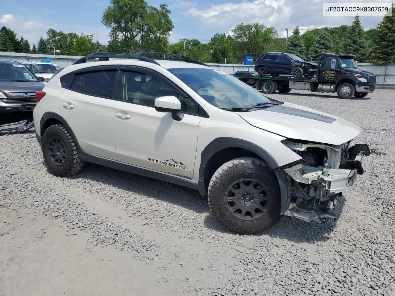 2019 Subaru Crosstrek Premium VIN: JF2GTACC9K8307559 Lot: 61956995