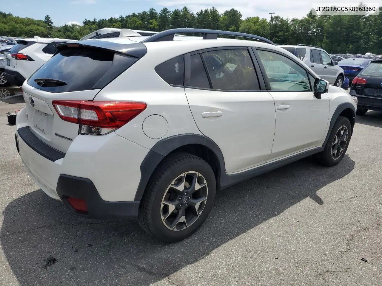 2019 Subaru Crosstrek Premium VIN: JF2GTACC5K8368360 Lot: 62151485