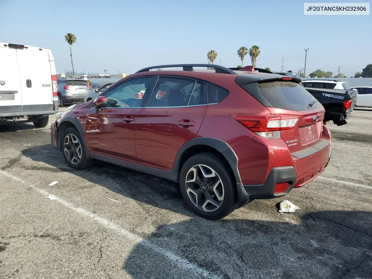 2019 Subaru Crosstrek Limited VIN: JF2GTANC5KH232906 Lot: 62534855