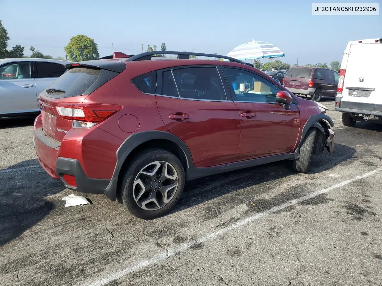 2019 Subaru Crosstrek Limited VIN: JF2GTANC5KH232906 Lot: 62534855