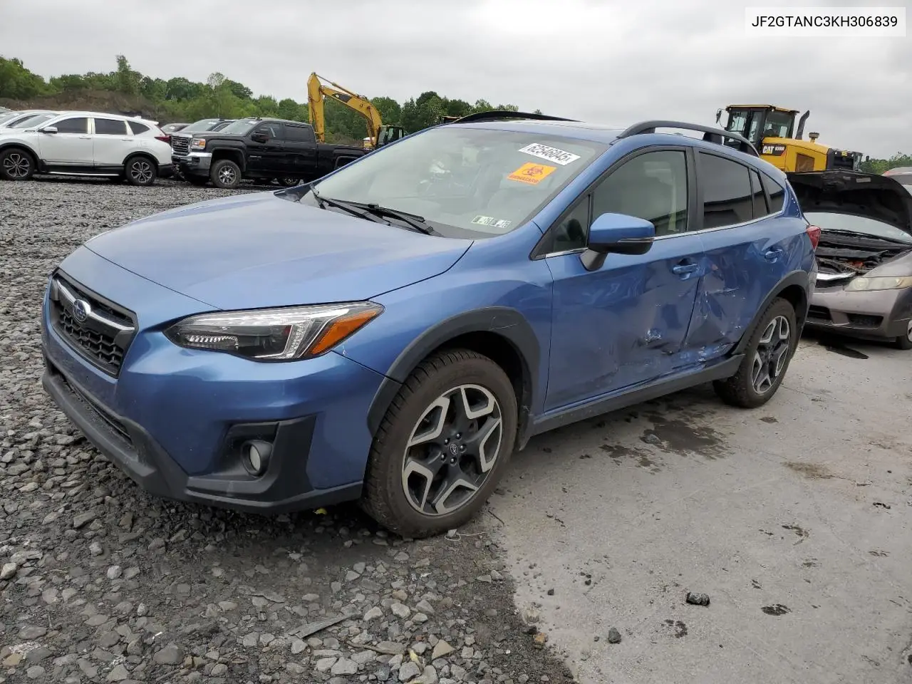 2019 Subaru Crosstrek Limited VIN: JF2GTANC3KH306839 Lot: 62546045