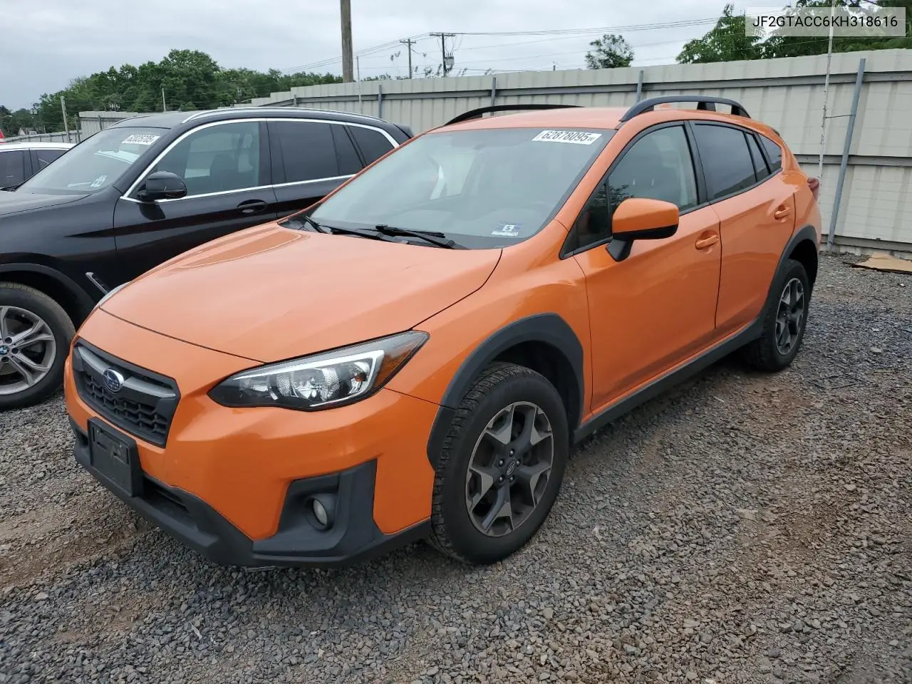 2019 Subaru Crosstrek Premium VIN: JF2GTACC6KH318616 Lot: 62878095
