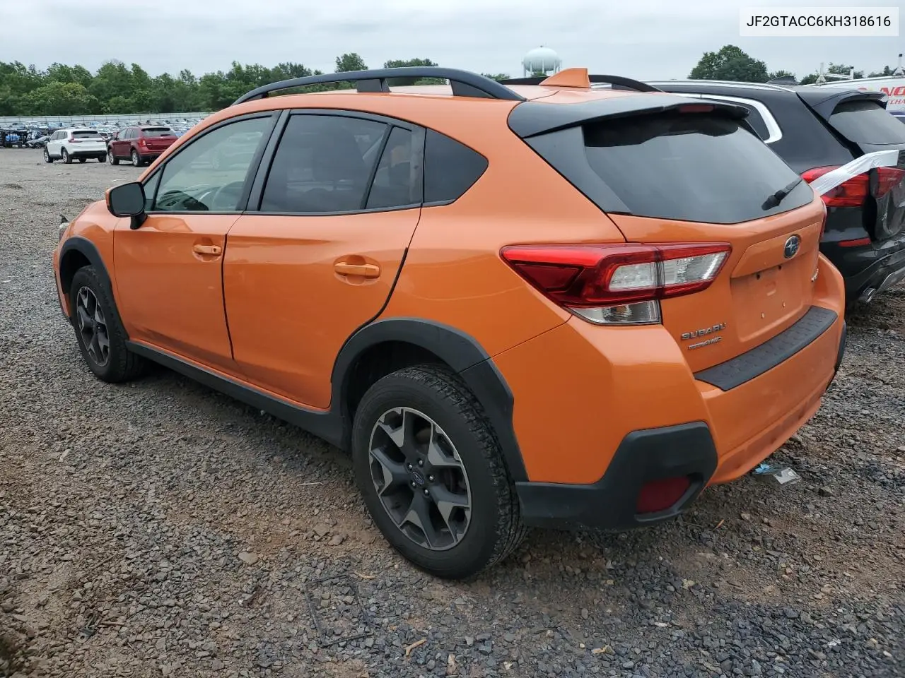 2019 Subaru Crosstrek Premium VIN: JF2GTACC6KH318616 Lot: 62878095