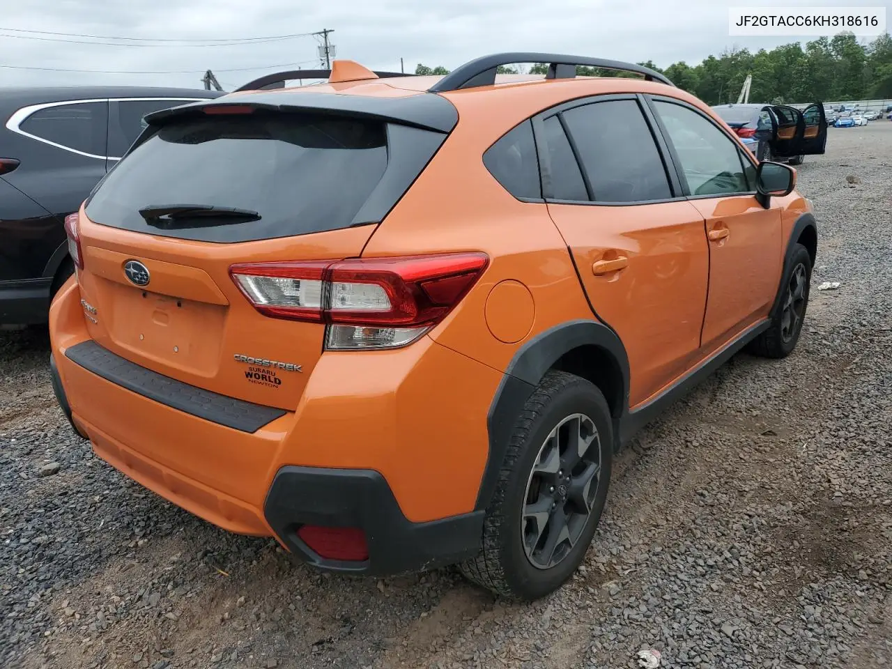 2019 Subaru Crosstrek Premium VIN: JF2GTACC6KH318616 Lot: 62878095