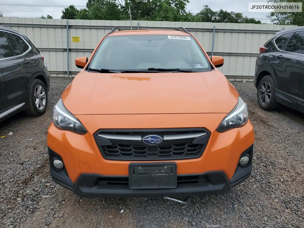 2019 Subaru Crosstrek Premium VIN: JF2GTACC6KH318616 Lot: 62878095
