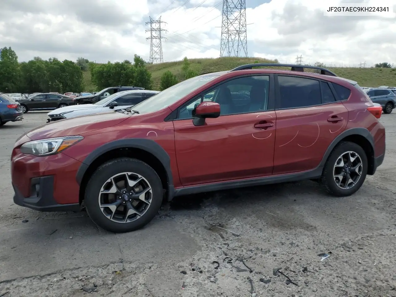 2019 Subaru Crosstrek Premium VIN: JF2GTAEC9KH224341 Lot: 63006185