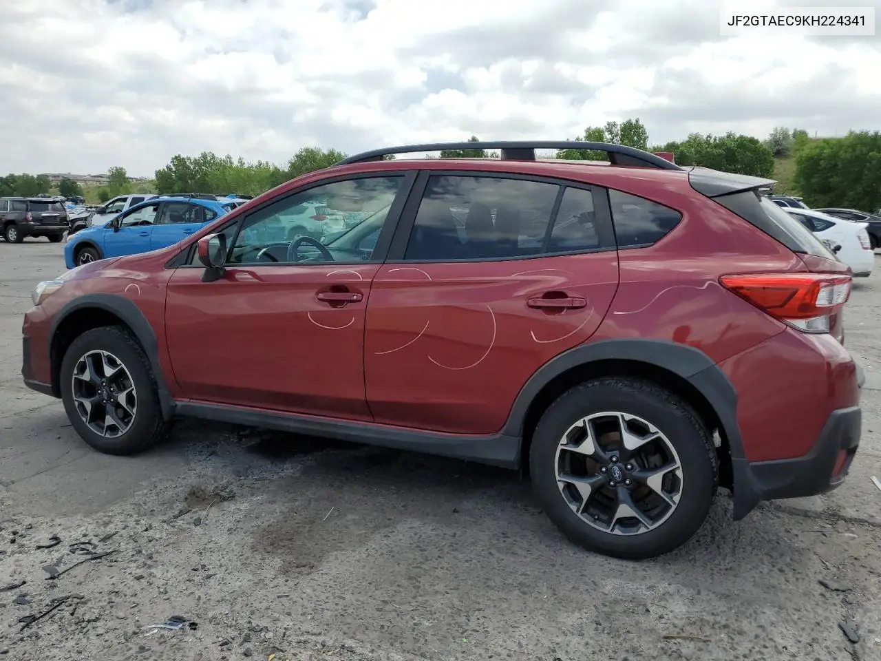 2019 Subaru Crosstrek Premium VIN: JF2GTAEC9KH224341 Lot: 63006185