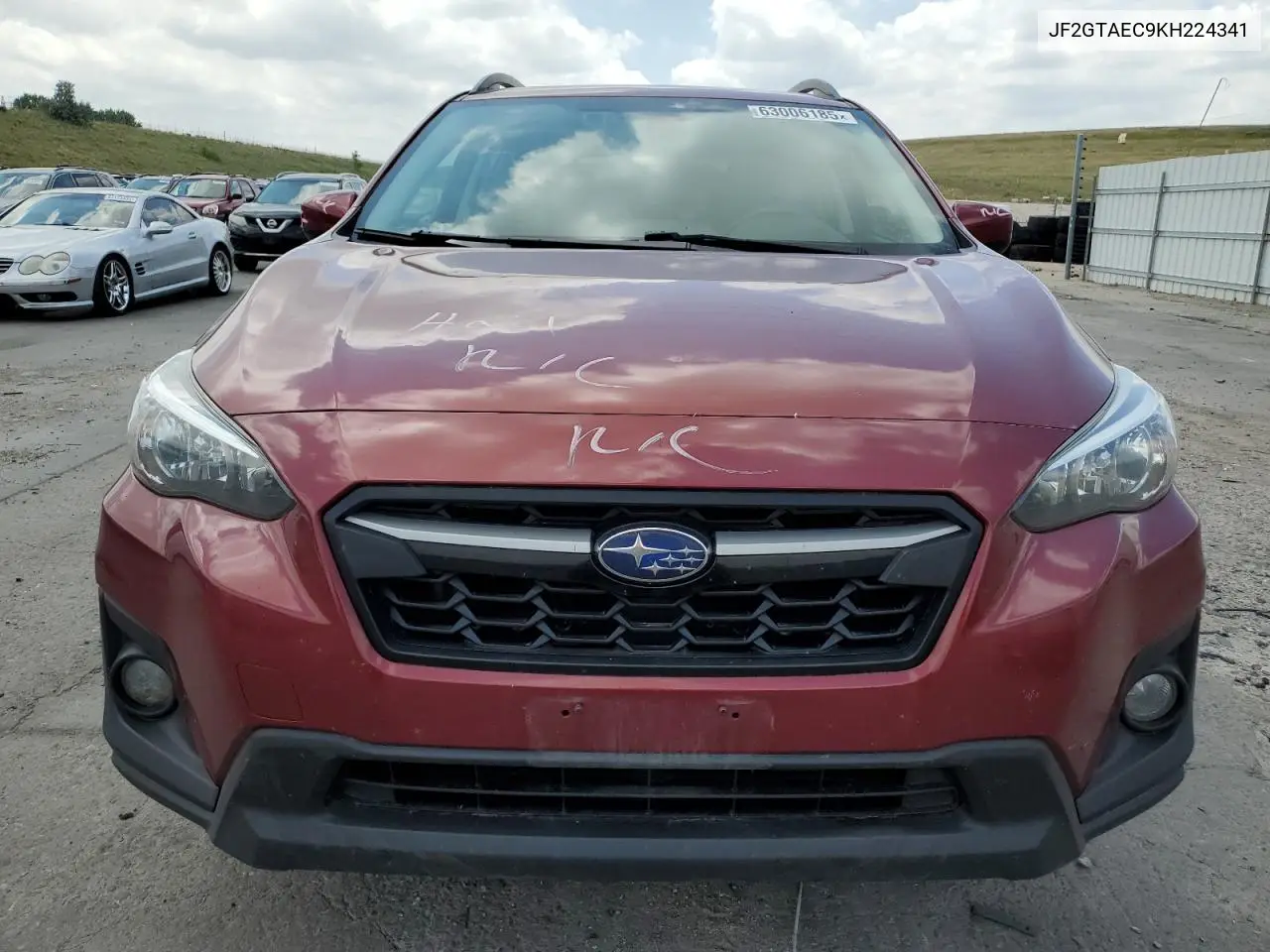 2019 Subaru Crosstrek Premium VIN: JF2GTAEC9KH224341 Lot: 63006185