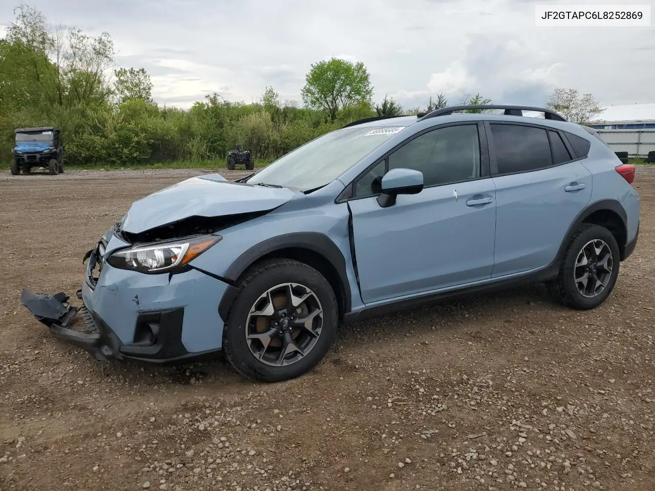 2020 Subaru Crosstrek Premium VIN: JF2GTAPC6L8252869 Lot: 56695685