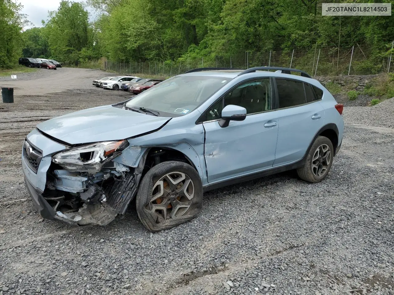 2020 Subaru Crosstrek Limited VIN: JF2GTANC1L8214503 Lot: 56701275