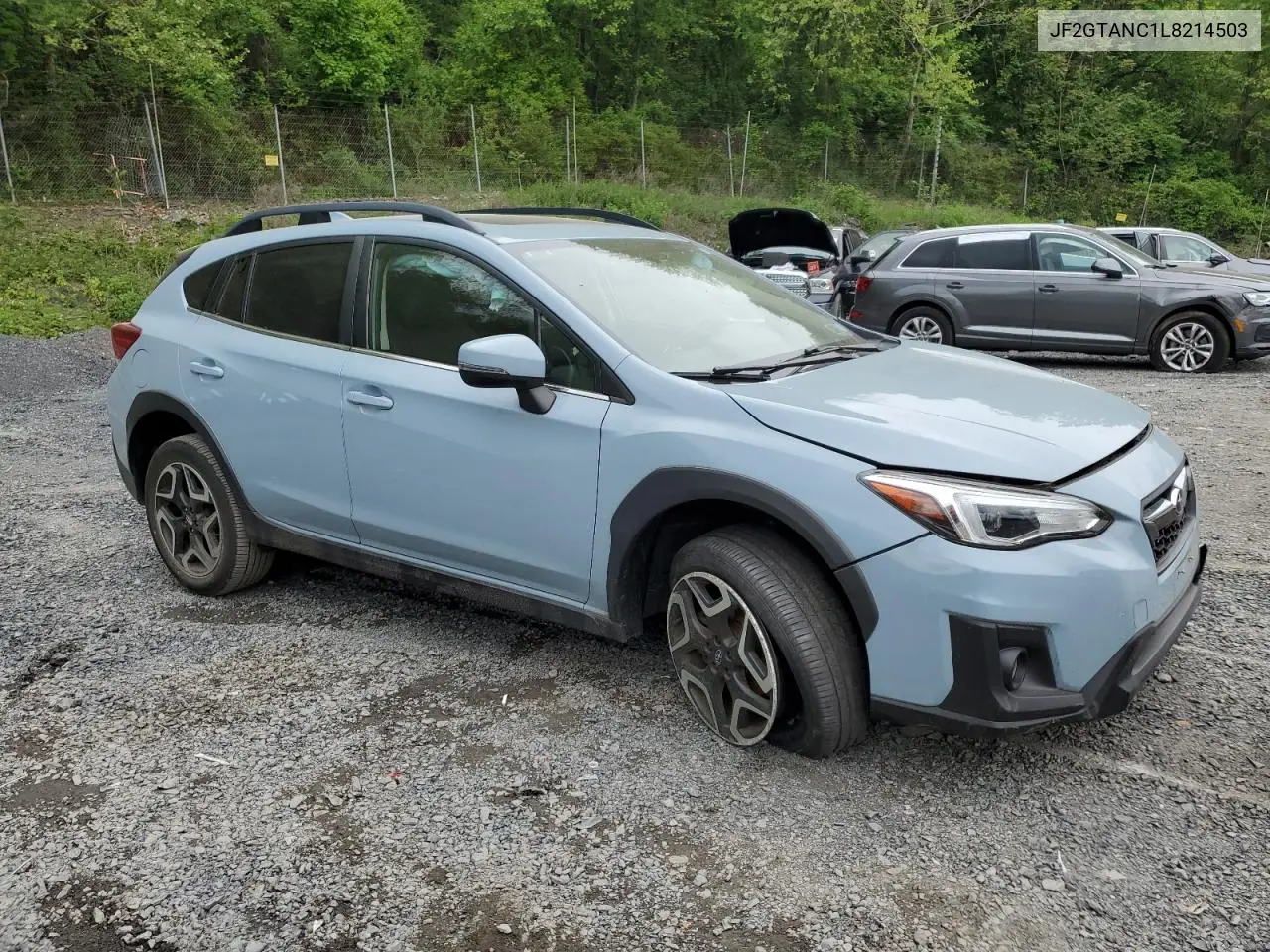 2020 Subaru Crosstrek Limited VIN: JF2GTANC1L8214503 Lot: 56701275