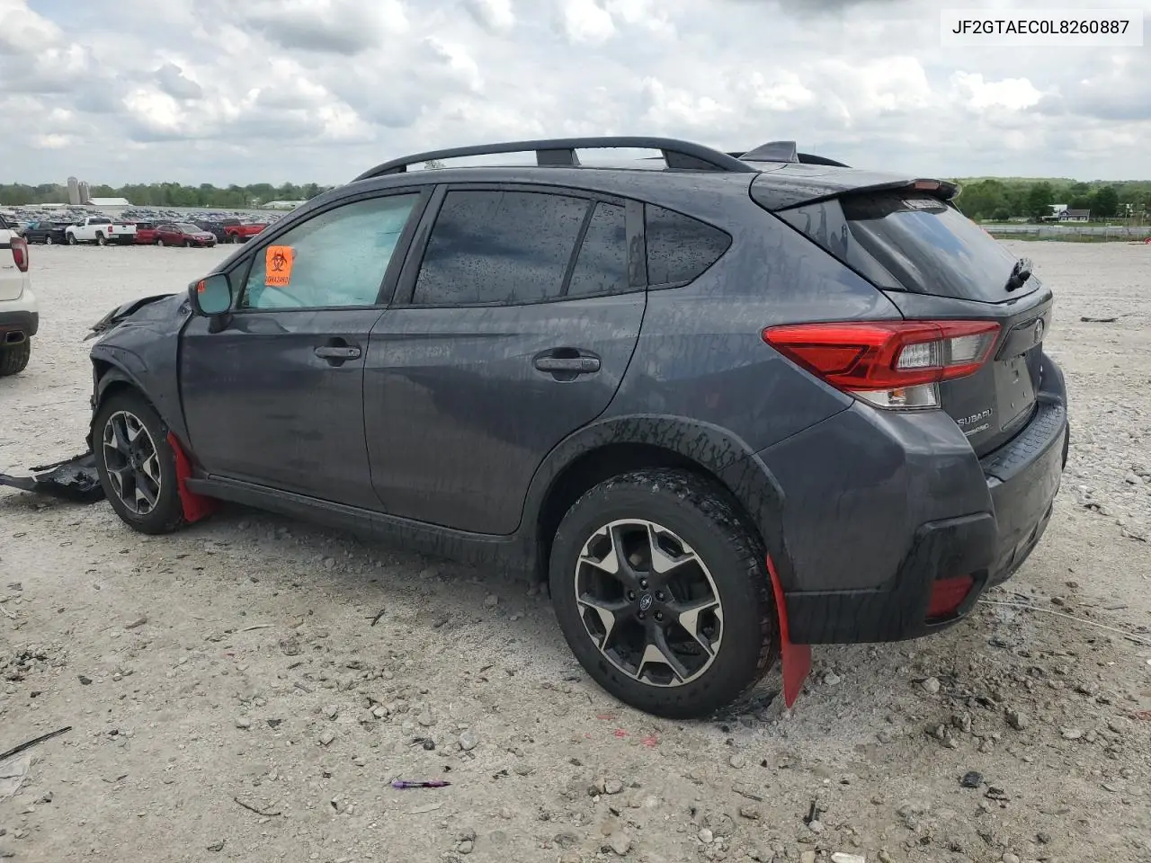 2020 Subaru Crosstrek Premium VIN: JF2GTAEC0L8260887 Lot: 56935955