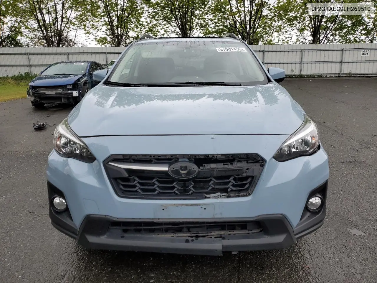 2020 Subaru Crosstrek Premium VIN: JF2GTAEC9LH269510 Lot: 57081455