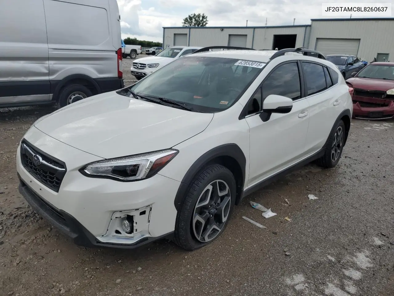 2020 Subaru Crosstrek Limited VIN: JF2GTAMC8L8260637 Lot: 62853015