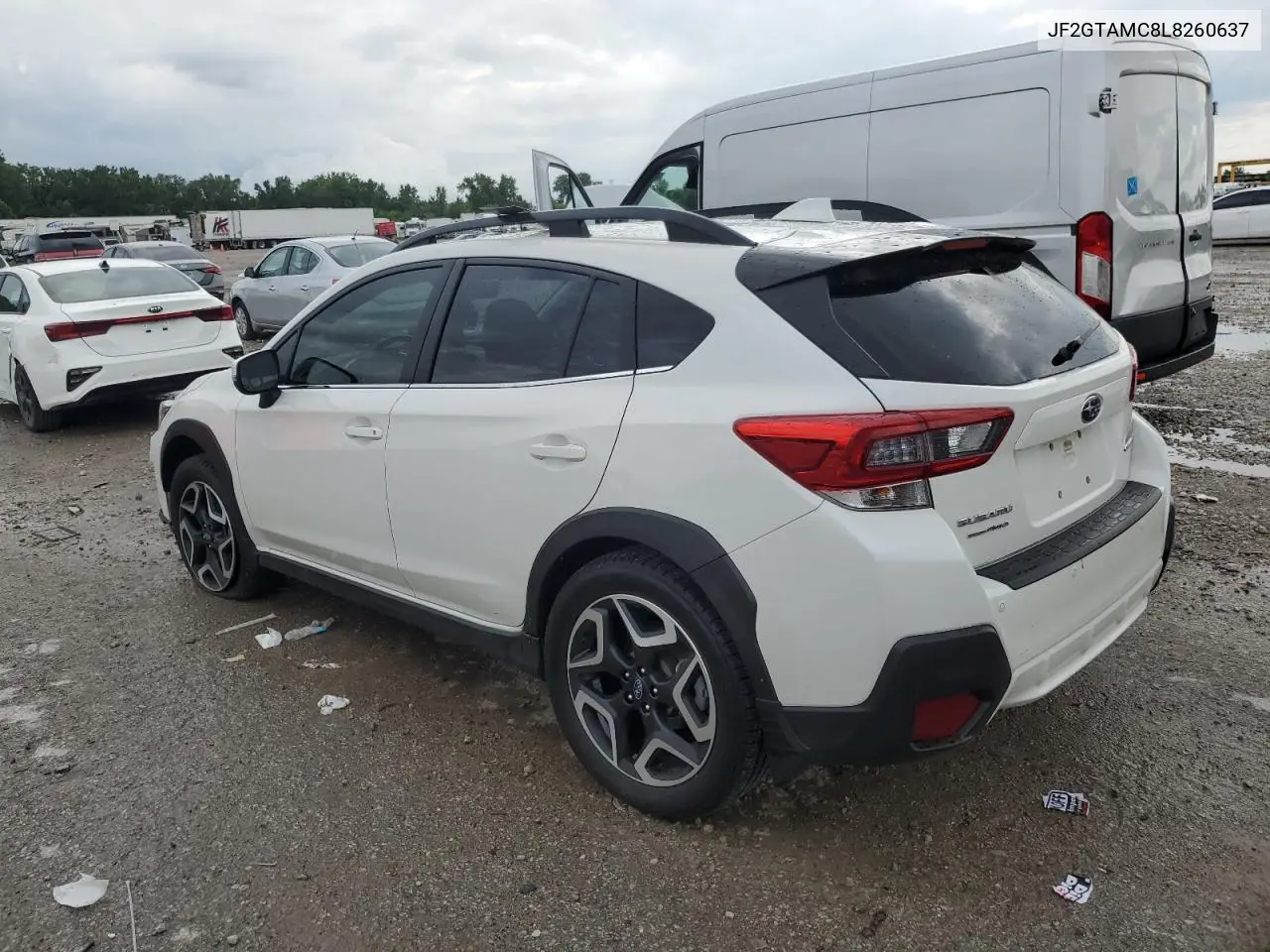 2020 Subaru Crosstrek Limited VIN: JF2GTAMC8L8260637 Lot: 62853015