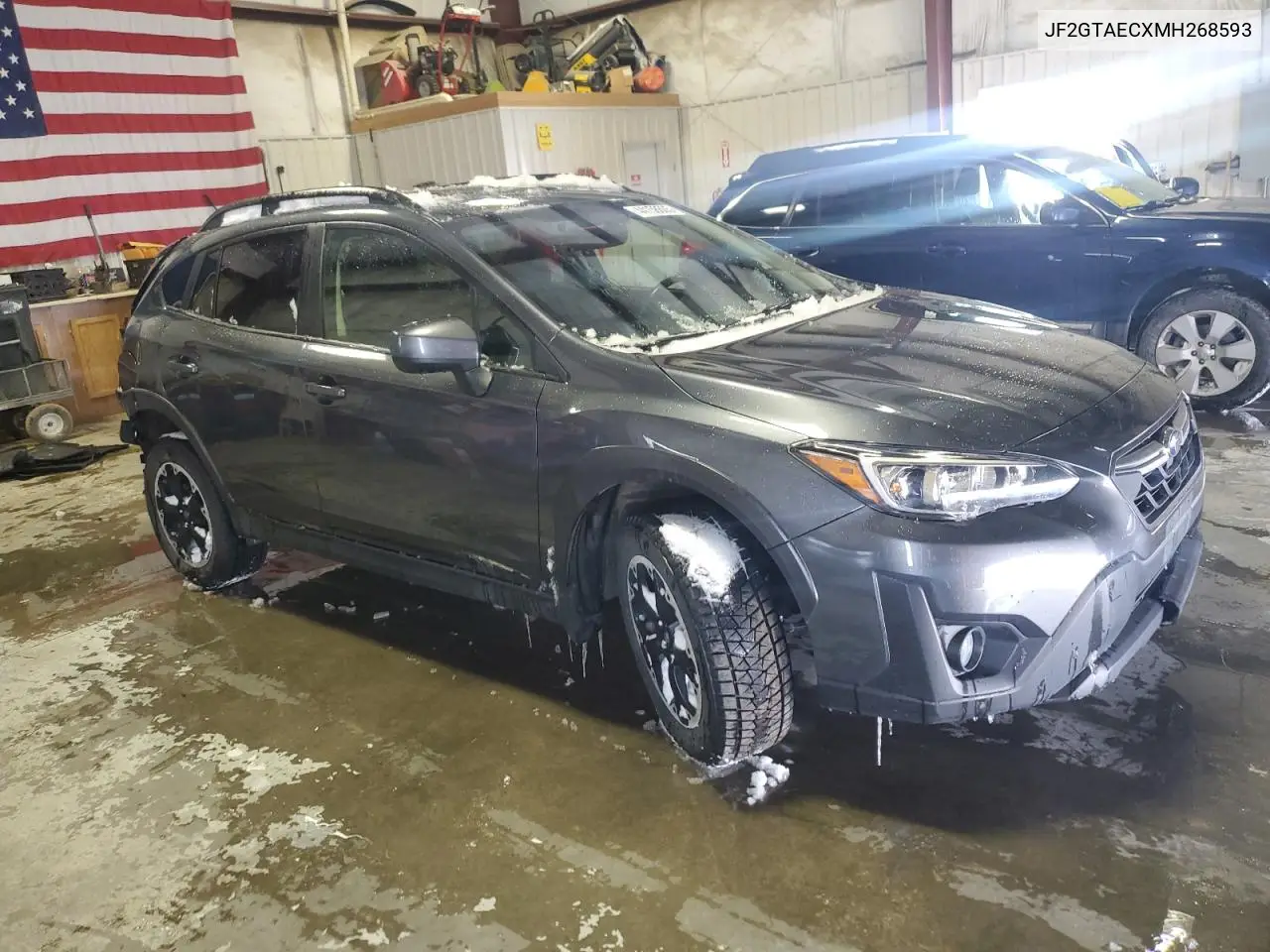 2021 Subaru Crosstrek Premium VIN: JF2GTAECXMH268593 Lot: 44158605