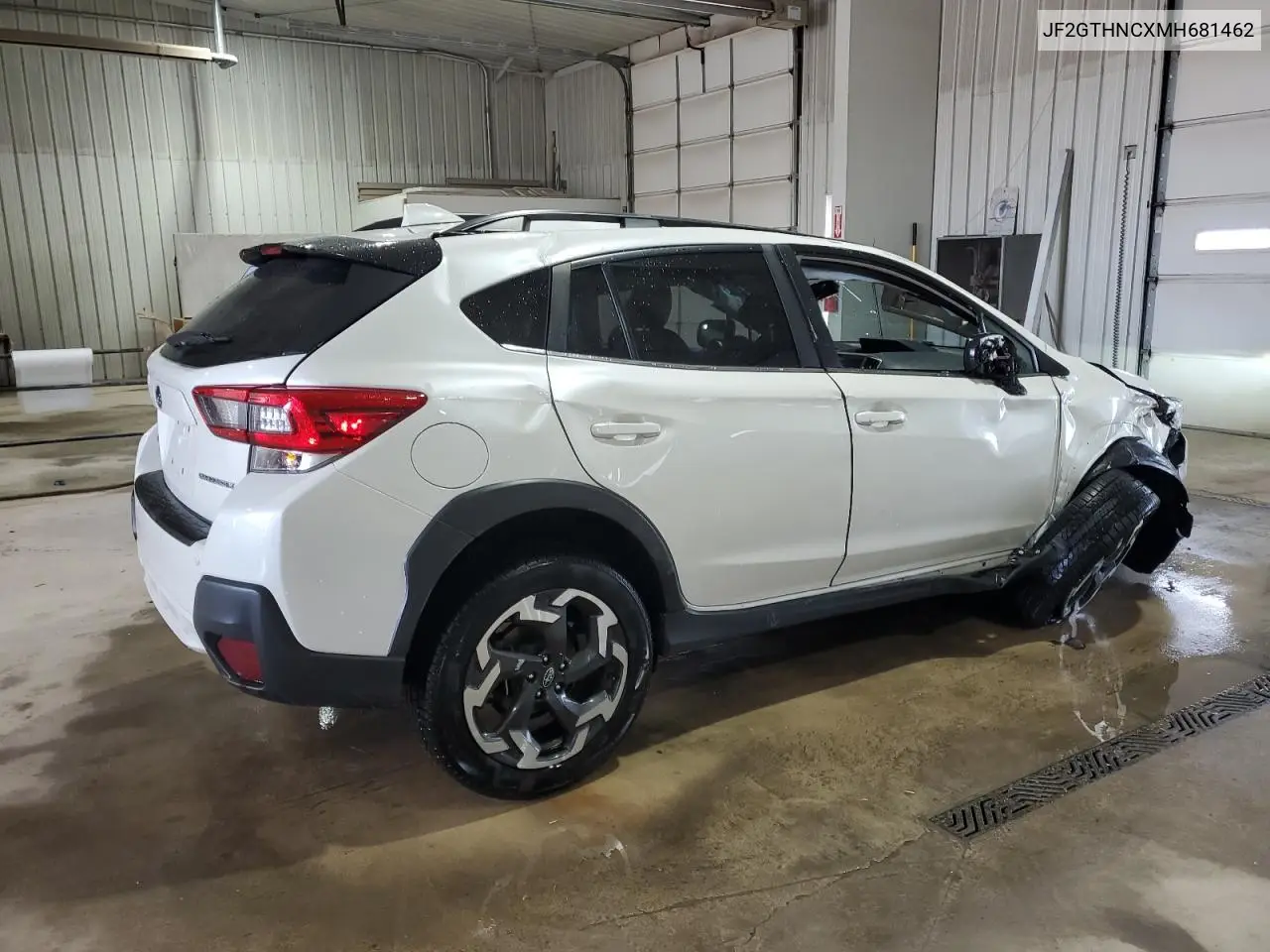 2021 Subaru Crosstrek Limited VIN: JF2GTHNCXMH681462 Lot: 53815295