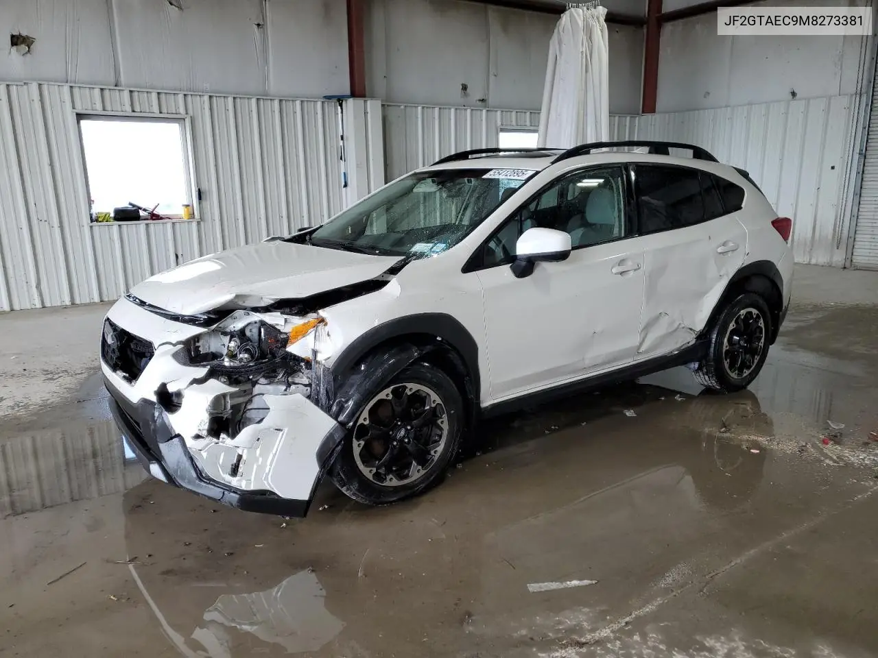 2021 Subaru Crosstrek Premium VIN: JF2GTAEC9M8273381 Lot: 55412895