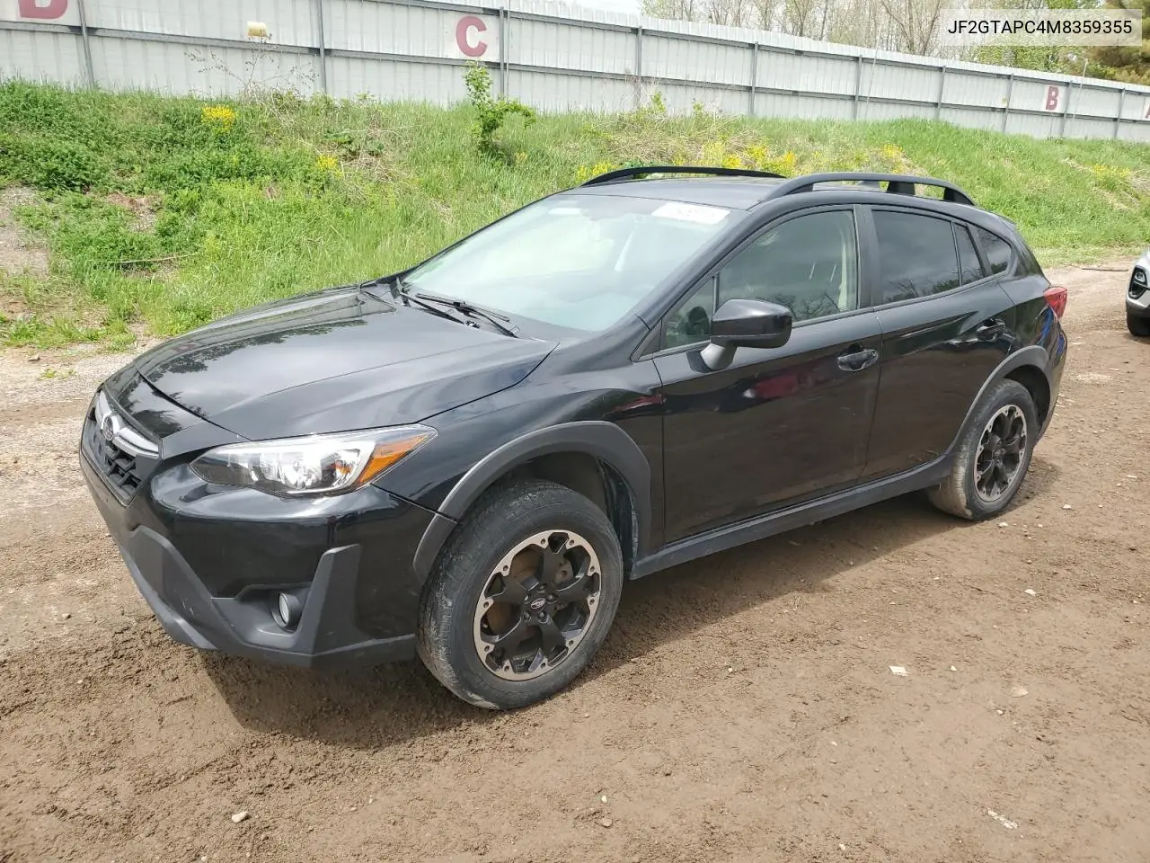 2021 Subaru Crosstrek Premium VIN: JF2GTAPC4M8359355 Lot: 55456115