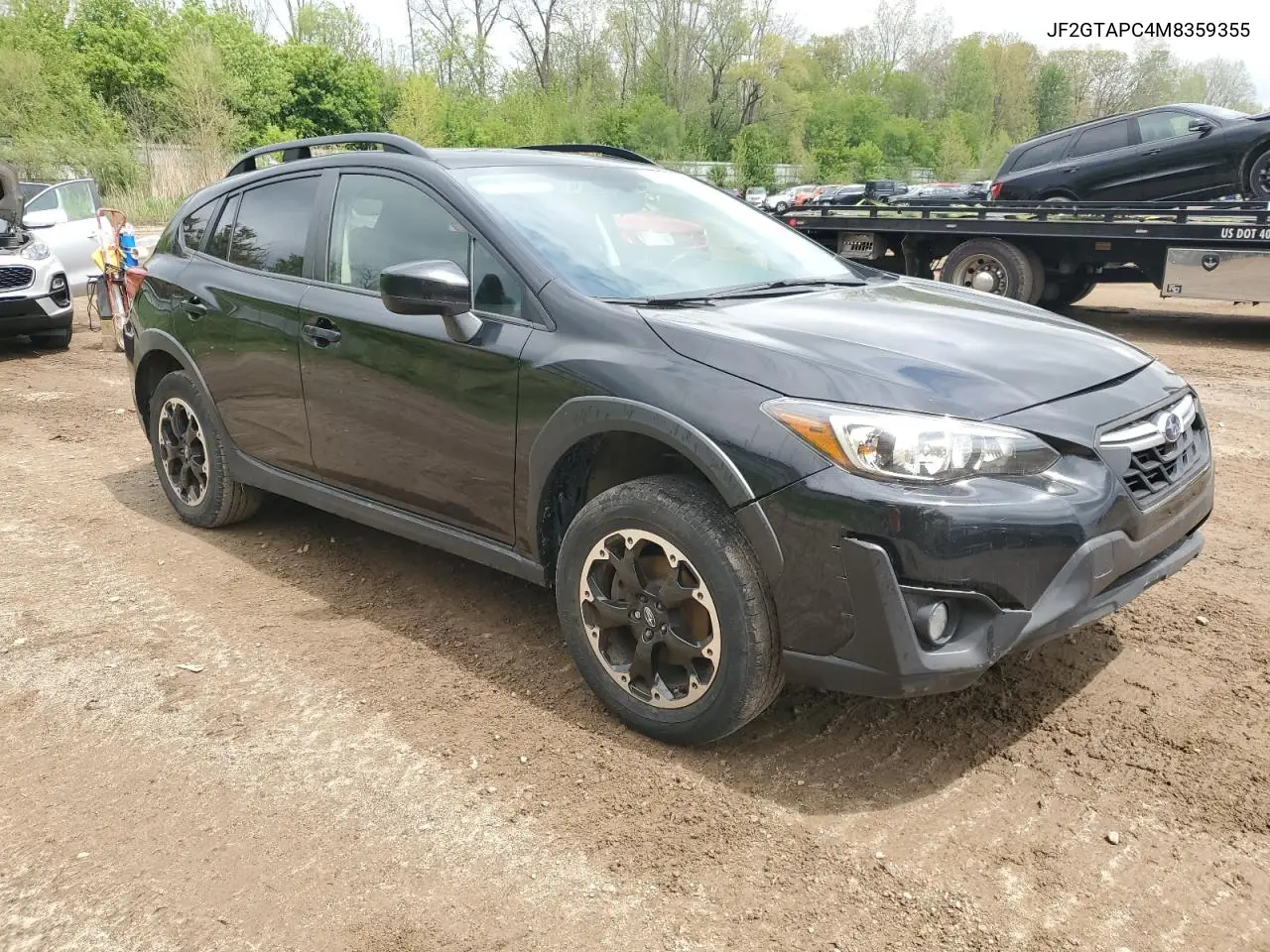 2021 Subaru Crosstrek Premium VIN: JF2GTAPC4M8359355 Lot: 55456115