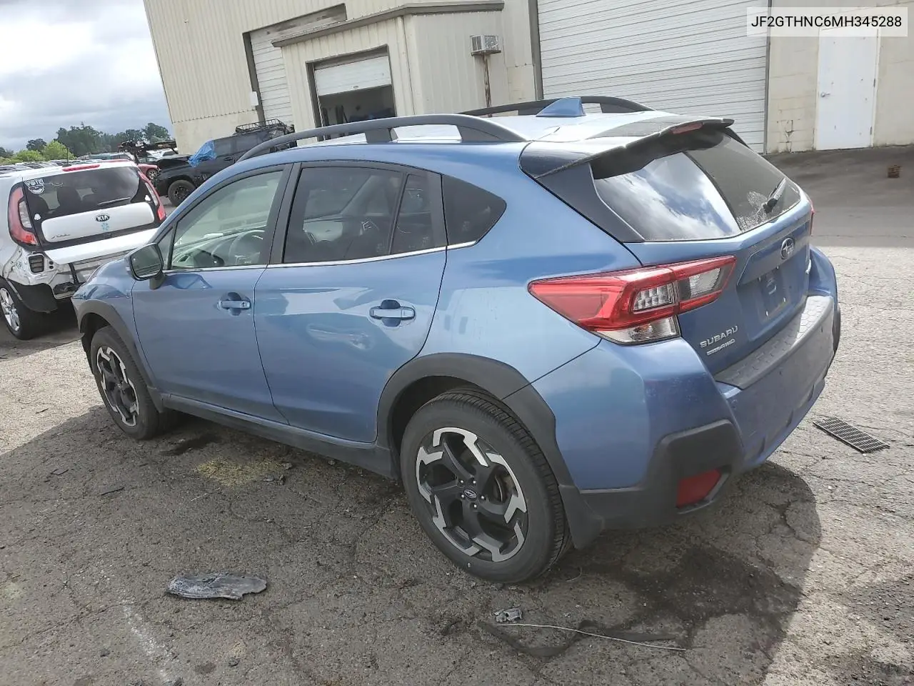 2021 Subaru Crosstrek Limited VIN: JF2GTHNC6MH345288 Lot: 55858075