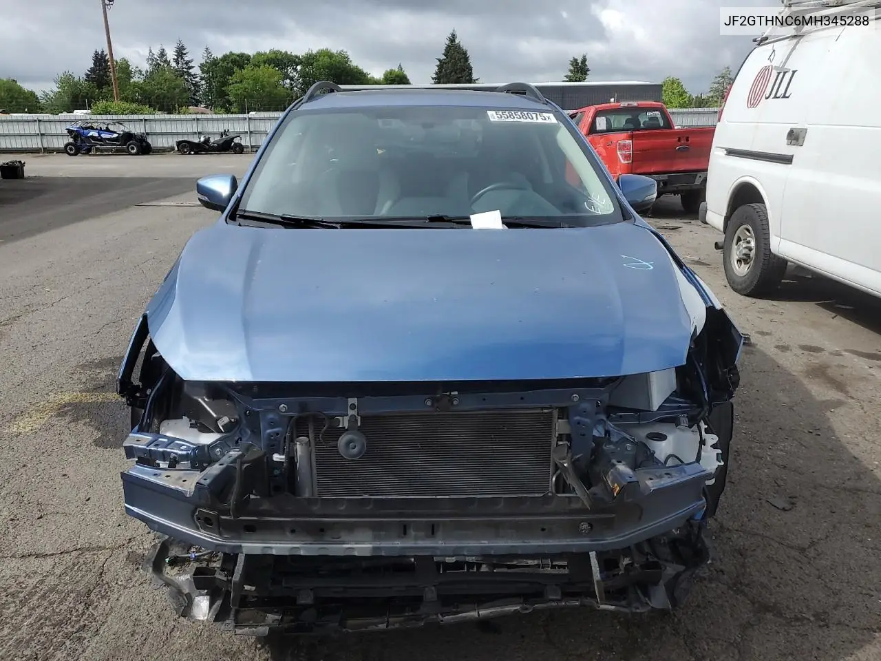 2021 Subaru Crosstrek Limited VIN: JF2GTHNC6MH345288 Lot: 55858075