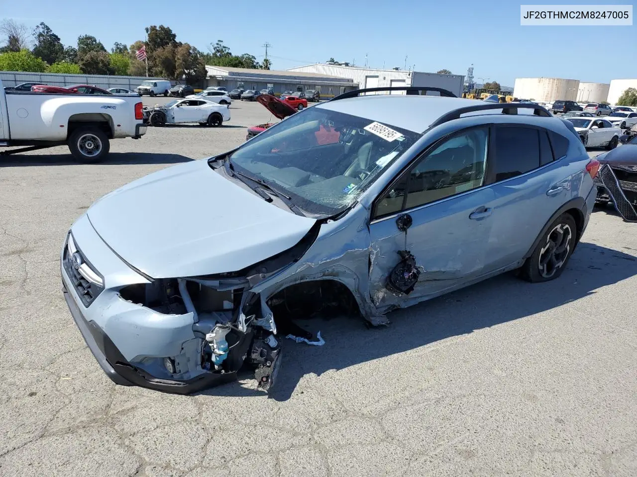 2021 Subaru Crosstrek Limited VIN: JF2GTHMC2M8247005 Lot: 56095195