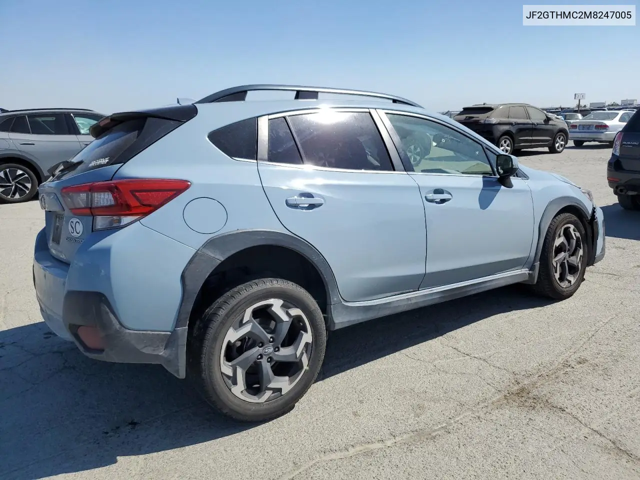 2021 Subaru Crosstrek Limited VIN: JF2GTHMC2M8247005 Lot: 56095195