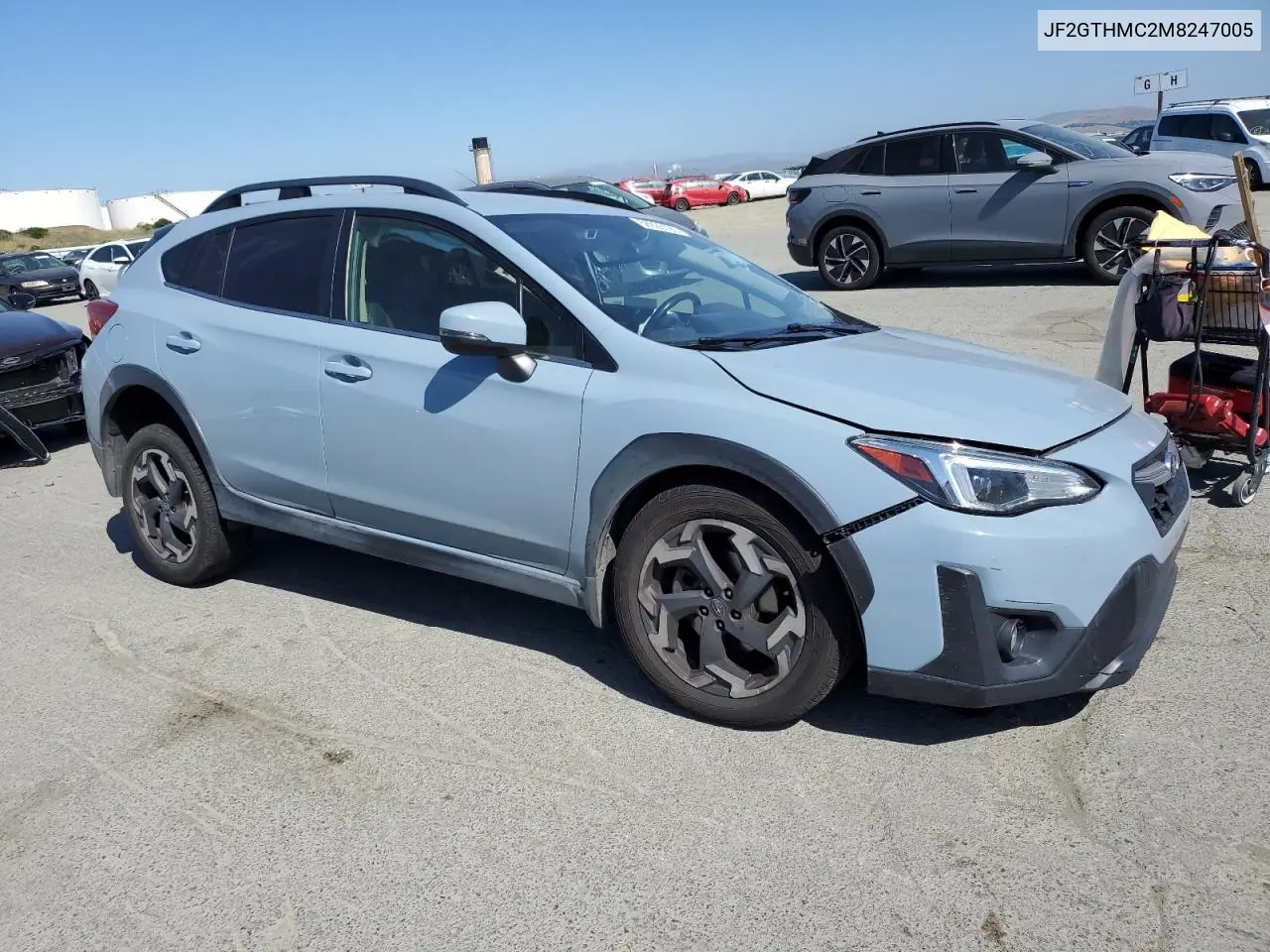 2021 Subaru Crosstrek Limited VIN: JF2GTHMC2M8247005 Lot: 56095195