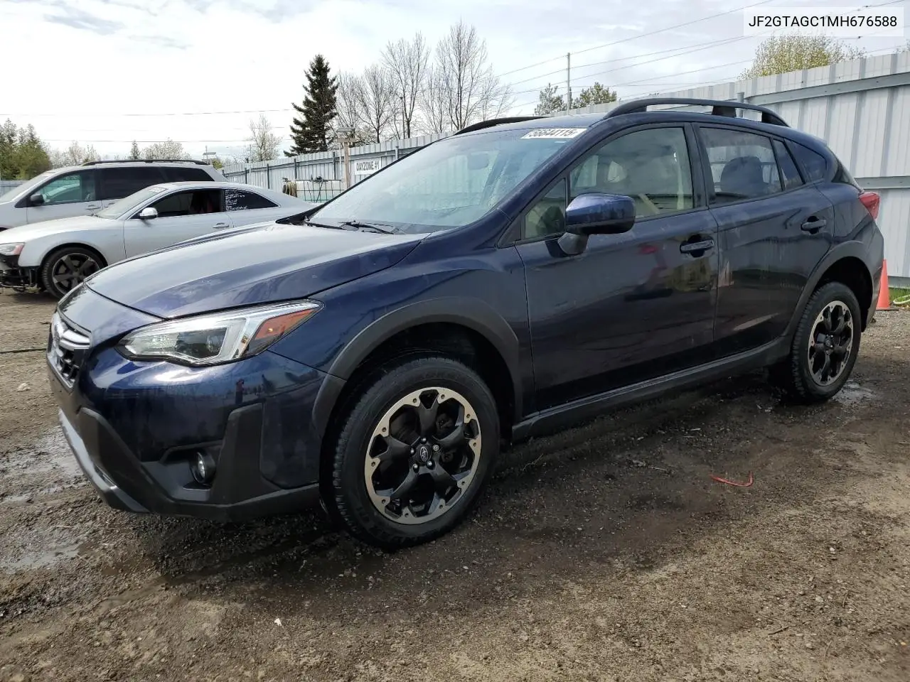 2021 Subaru Crosstrek Premium VIN: JF2GTAGC1MH676588 Lot: 56644115