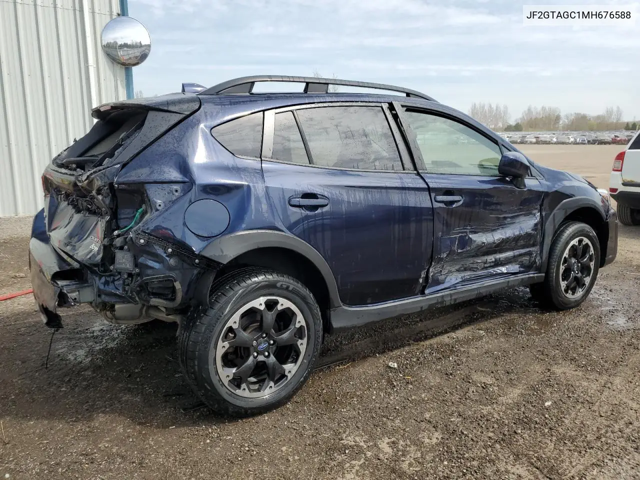 2021 Subaru Crosstrek Premium VIN: JF2GTAGC1MH676588 Lot: 56644115