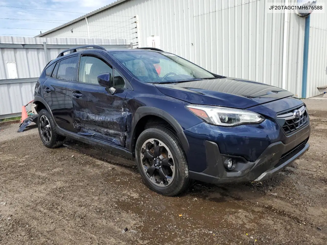 2021 Subaru Crosstrek Premium VIN: JF2GTAGC1MH676588 Lot: 56644115