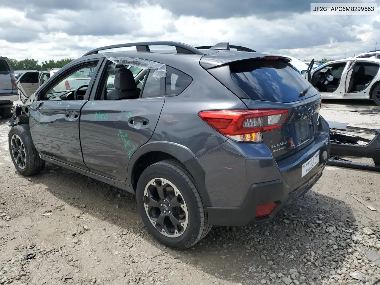 2021 Subaru Crosstrek Premium VIN: JF2GTAPC6M8299563 Lot: 58567535
