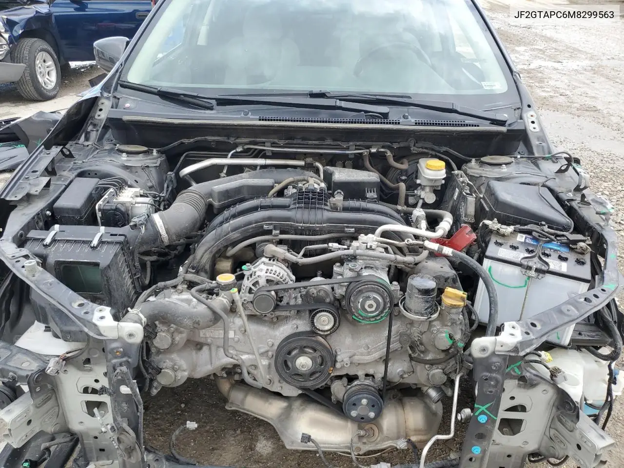 2021 Subaru Crosstrek Premium VIN: JF2GTAPC6M8299563 Lot: 58567535