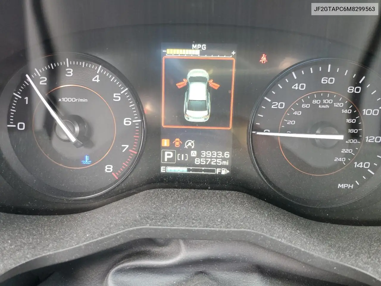 2021 Subaru Crosstrek Premium VIN: JF2GTAPC6M8299563 Lot: 58567535