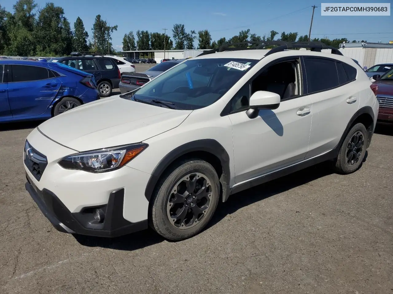 2021 Subaru Crosstrek Premium VIN: JF2GTAPC0MH390683 Lot: 61485795