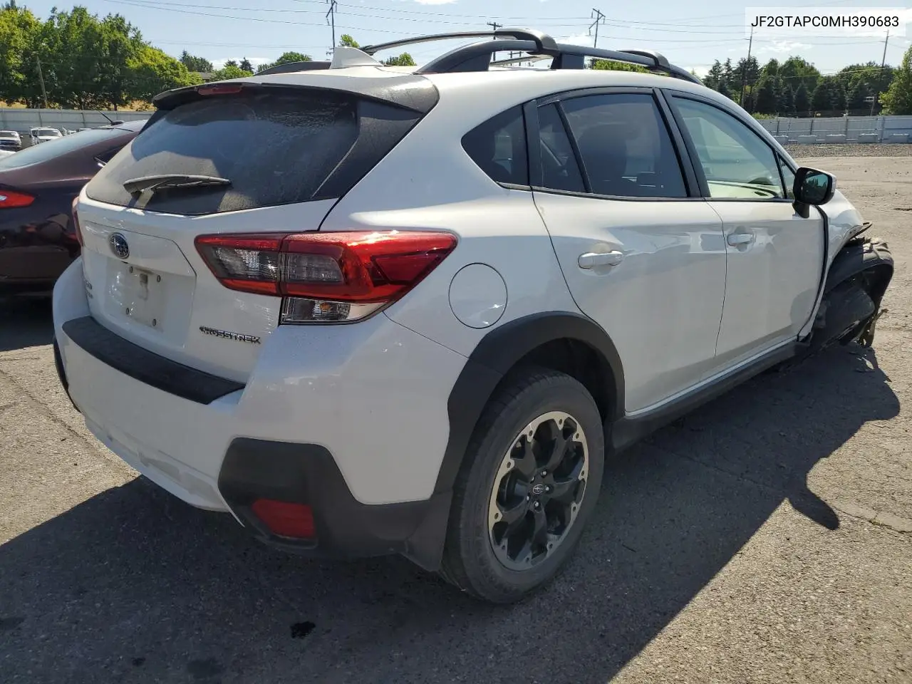2021 Subaru Crosstrek Premium VIN: JF2GTAPC0MH390683 Lot: 61485795