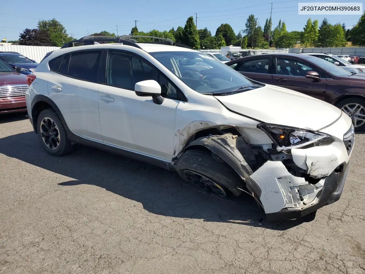 2021 Subaru Crosstrek Premium VIN: JF2GTAPC0MH390683 Lot: 61485795