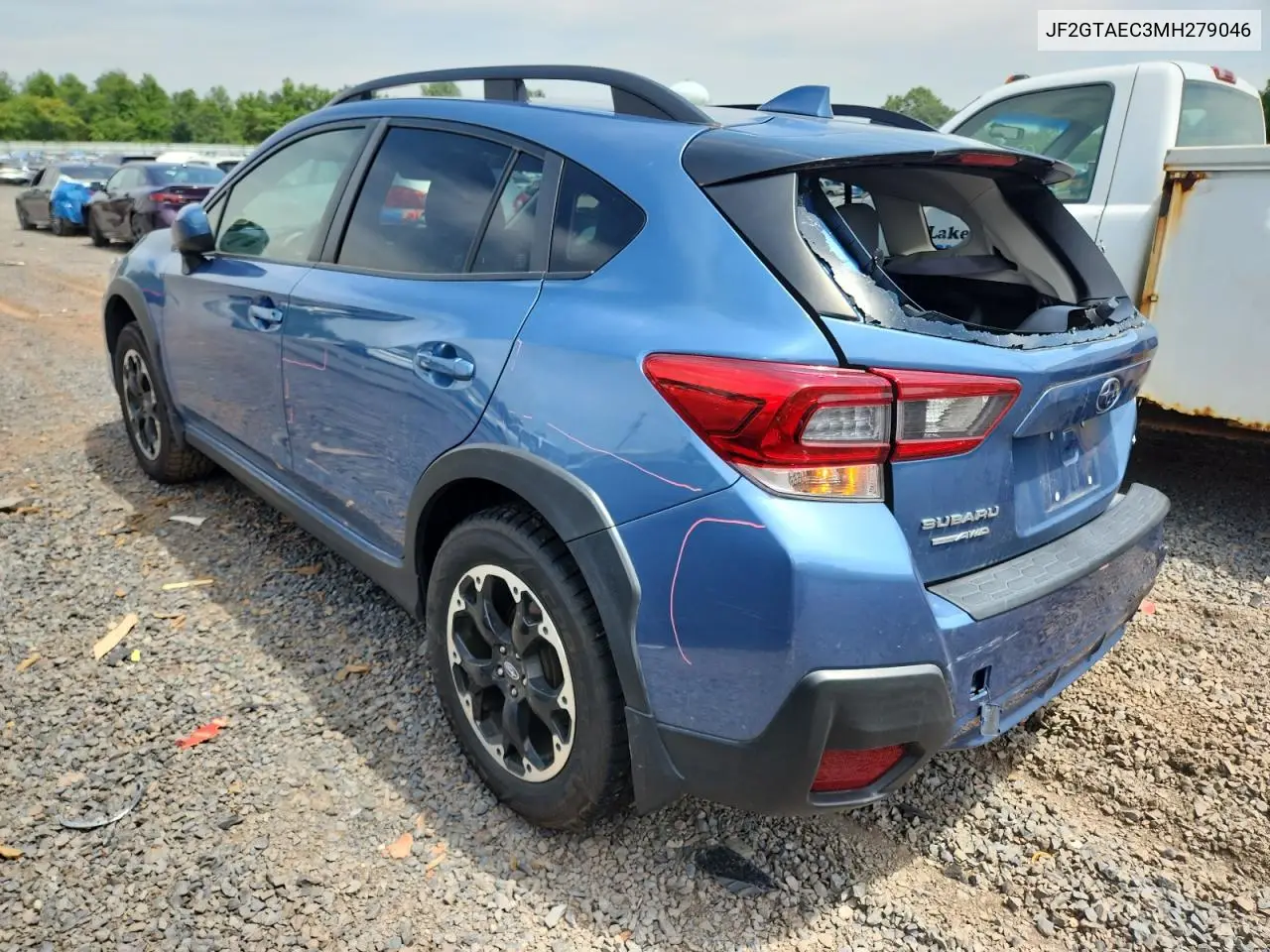 2021 Subaru Crosstrek Premium VIN: JF2GTAEC3MH279046 Lot: 61988565