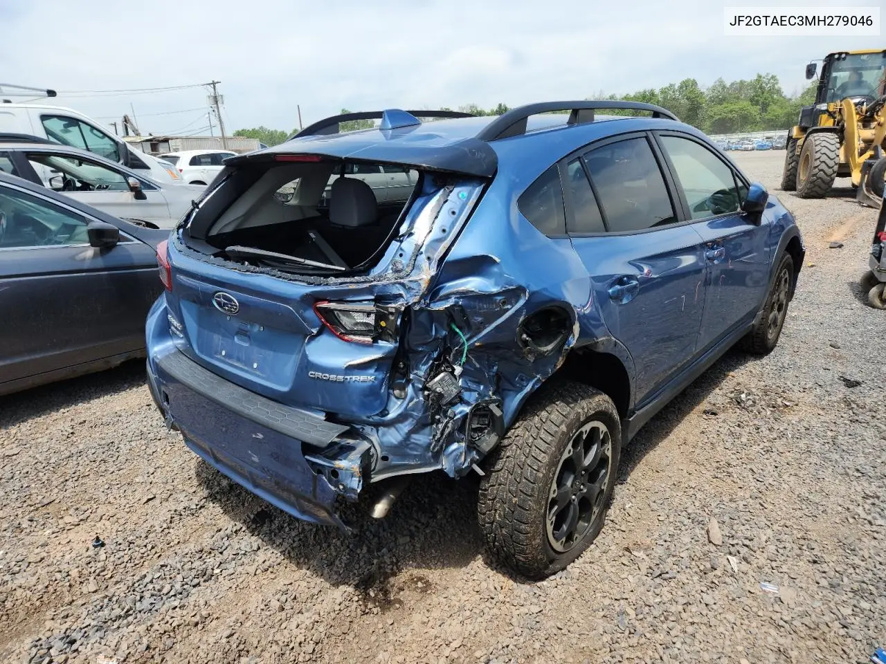 2021 Subaru Crosstrek Premium VIN: JF2GTAEC3MH279046 Lot: 61988565