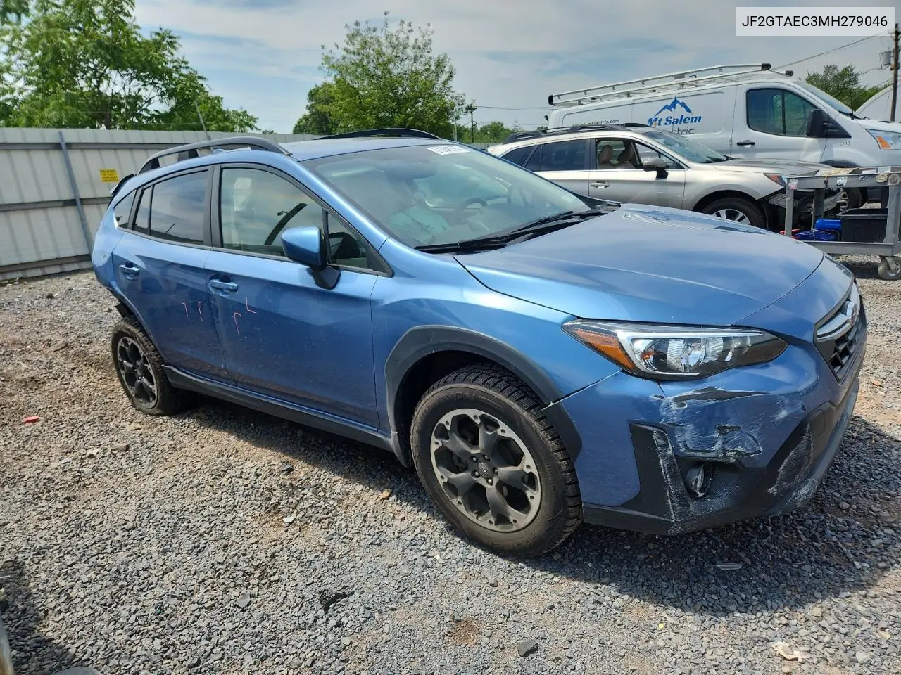 2021 Subaru Crosstrek Premium VIN: JF2GTAEC3MH279046 Lot: 61988565
