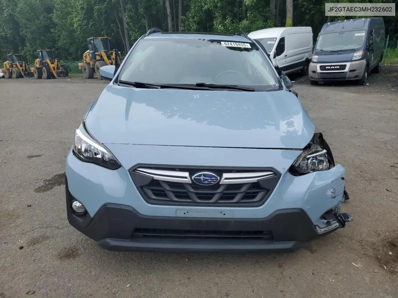 2021 Subaru Crosstrek Premium VIN: JF2GTAEC3MH232602 Lot: 62419455