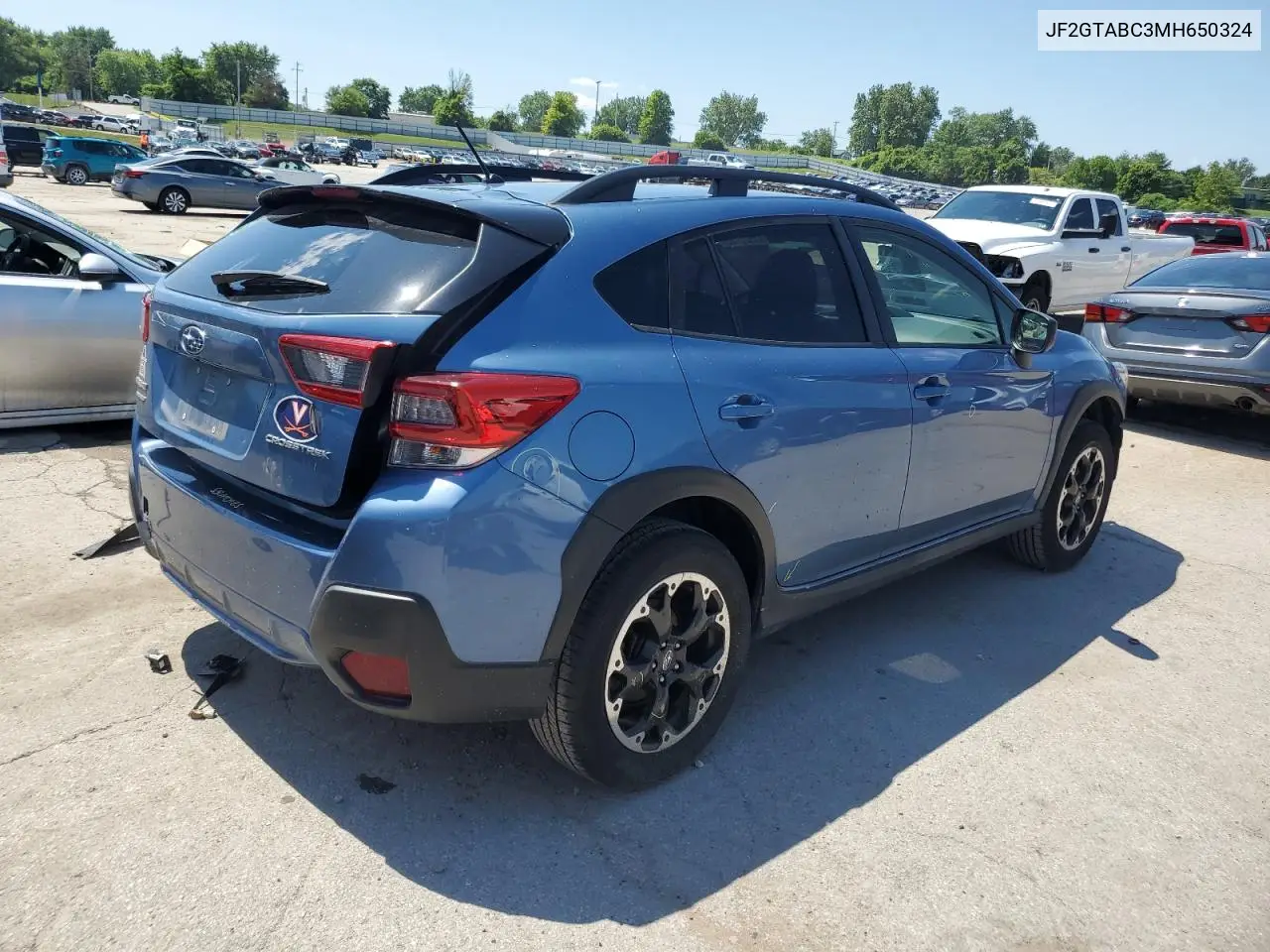 2021 Subaru Crosstrek VIN: JF2GTABC3MH650324 Lot: 62525765
